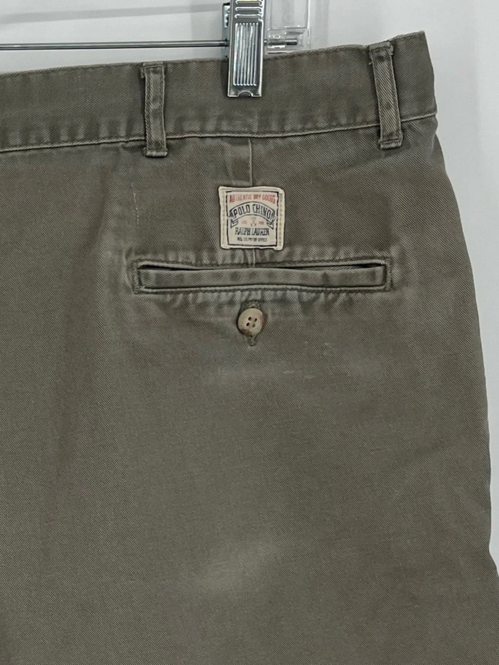 Vintage Polo by Ralph Lauren Pleated Chino Shorts Men’s Size 40
